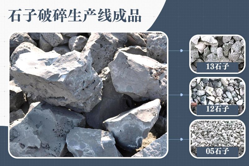 石料加工石子后应用广泛