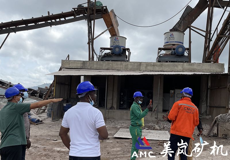 喀麦隆LEBOUDI时产300吨花岗岩破碎生产线项目